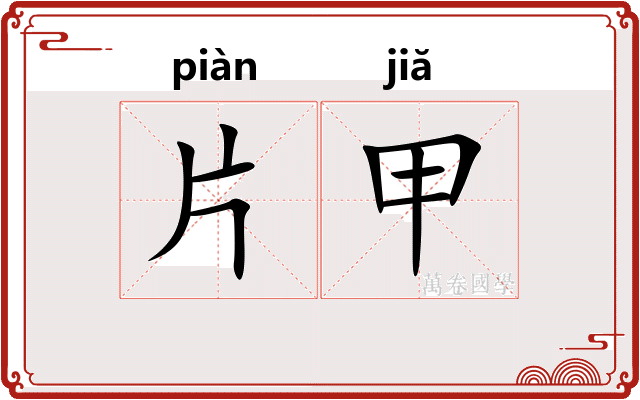 片甲