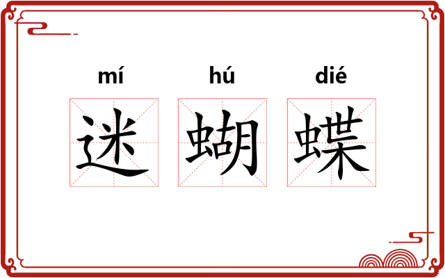 迷蝴蝶