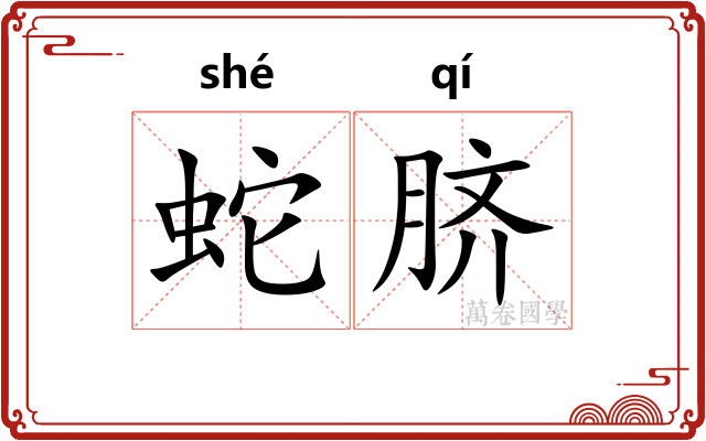 蛇脐