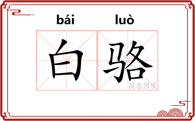 白骆