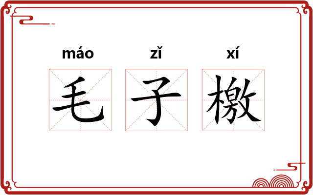 毛子檄 毛子檄