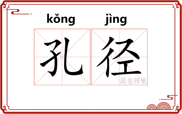 孔径