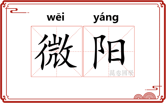 微阳
