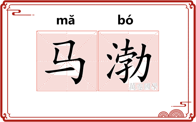 马渤