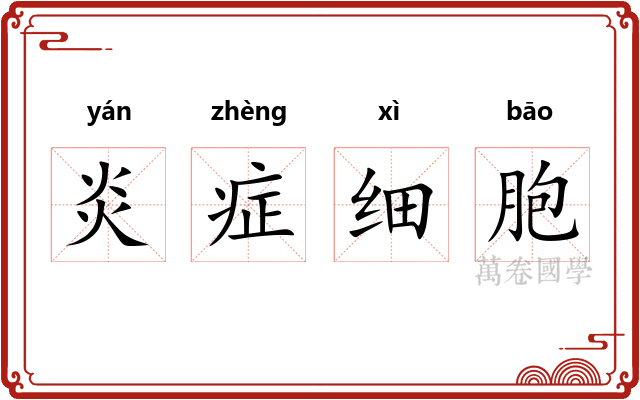 炎症细胞