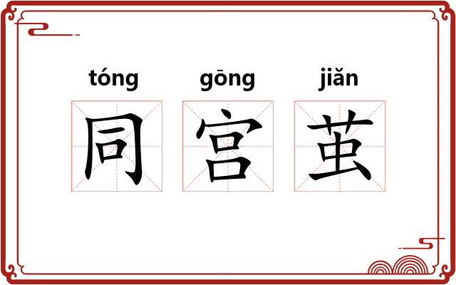 同宫茧