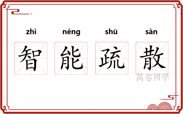 智能疏散