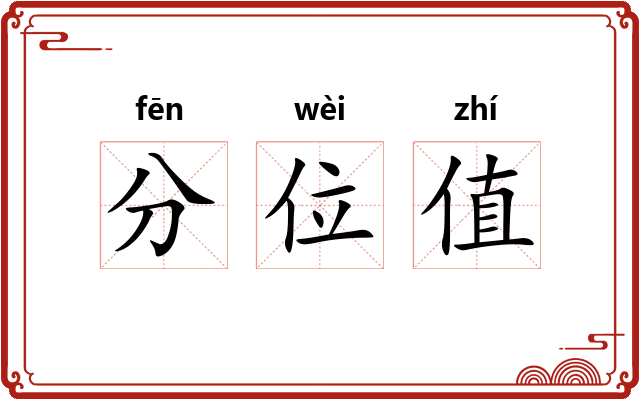分位值 分位值