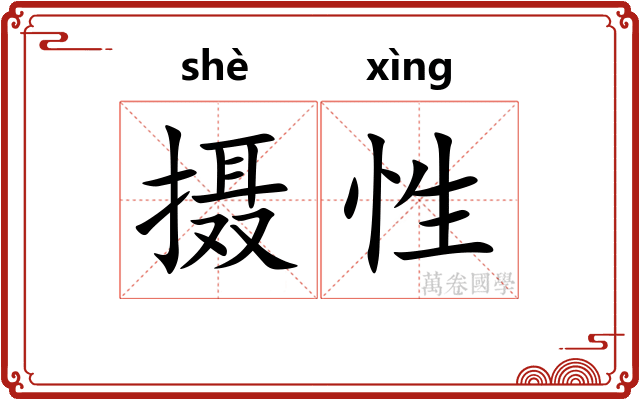 摄性