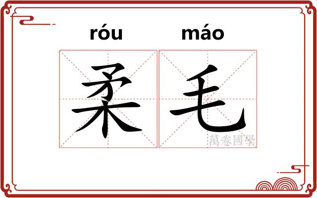 柔毛