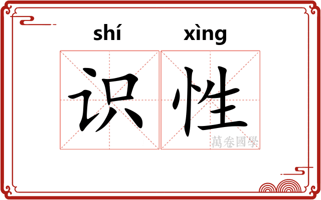 识性