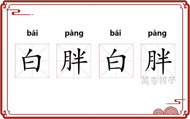 白胖白胖