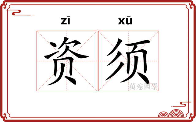 资须