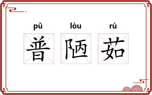 普陋茹