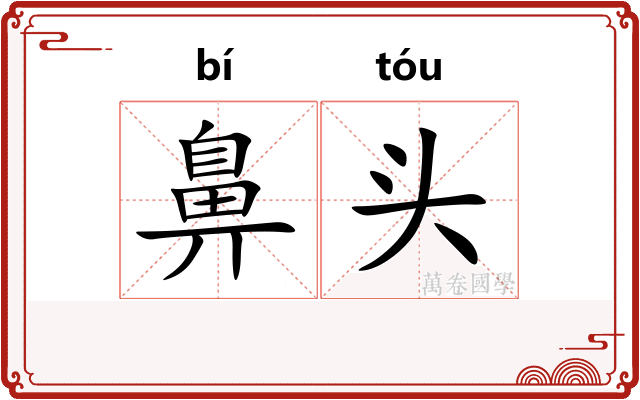 鼻头 鼻头