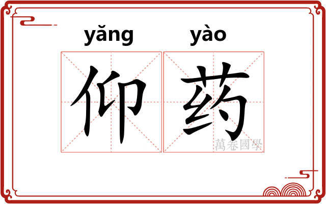 仰药