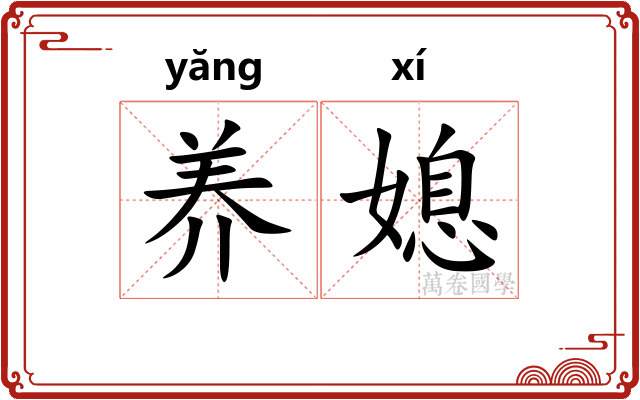养媳