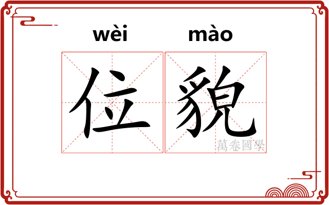位貌