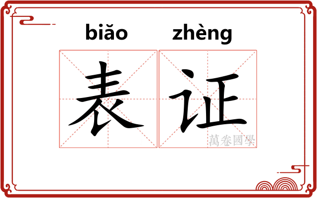 表证