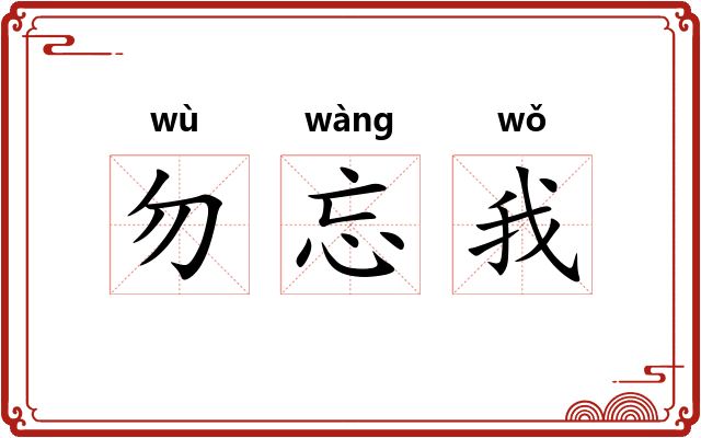 勿忘我
