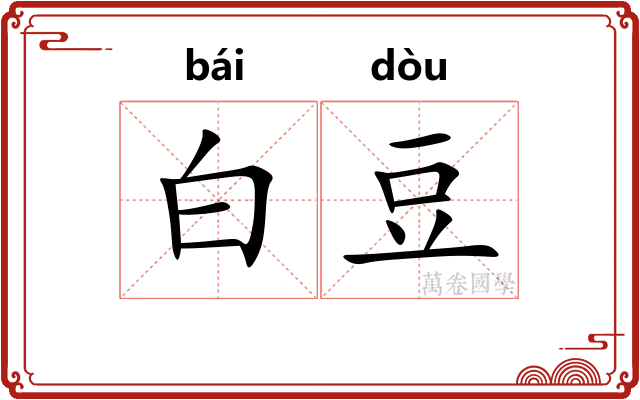 白豆
