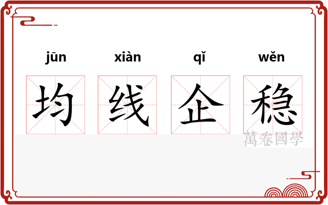 均线企稳