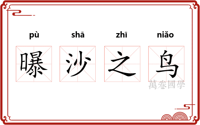 曝沙之鸟