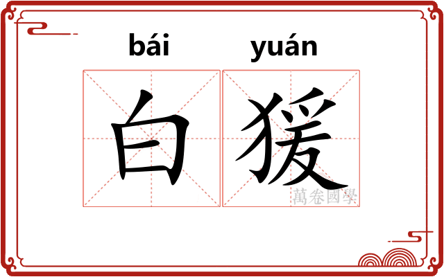 白猨