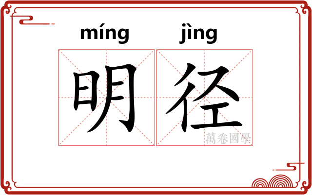 明径
