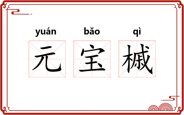 元宝槭