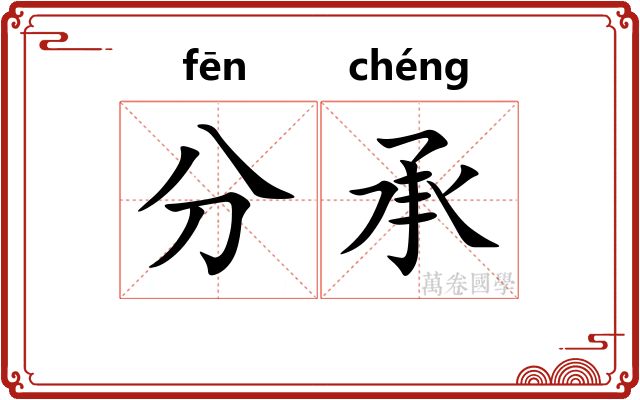 分承 分承