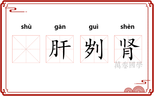 𬬸肝刿肾