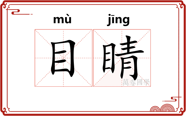 目睛