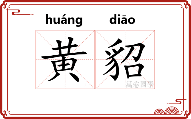黄貂