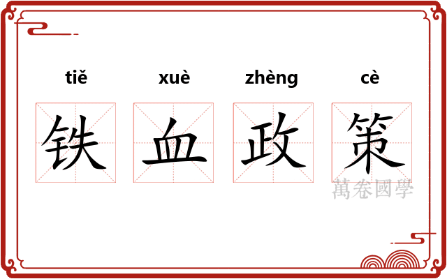铁血政策