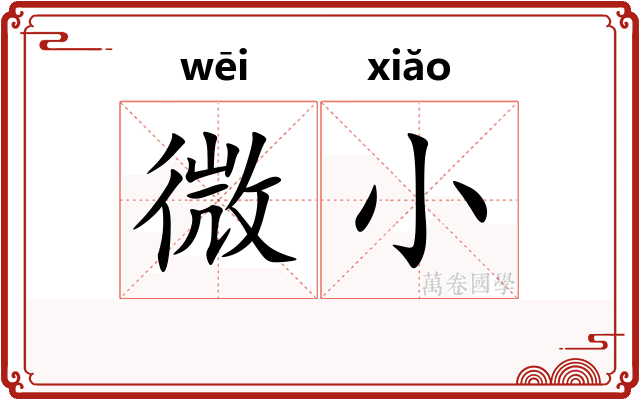 微小