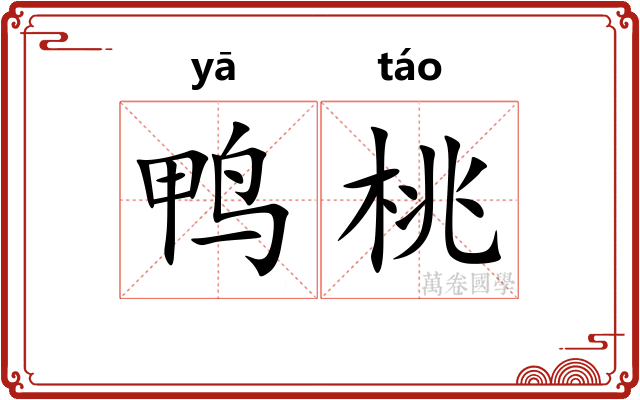 鸭桃 鸭桃