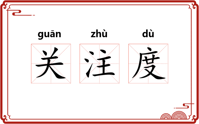 关注度