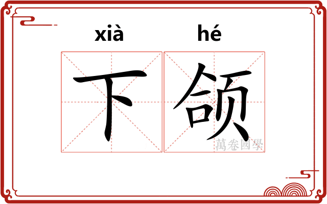 下颌