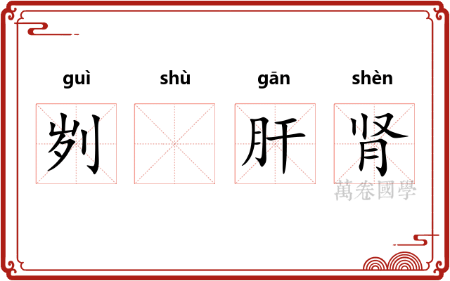 刿𬬸肝肾