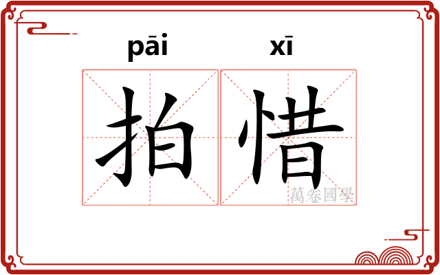拍惜