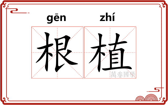根植