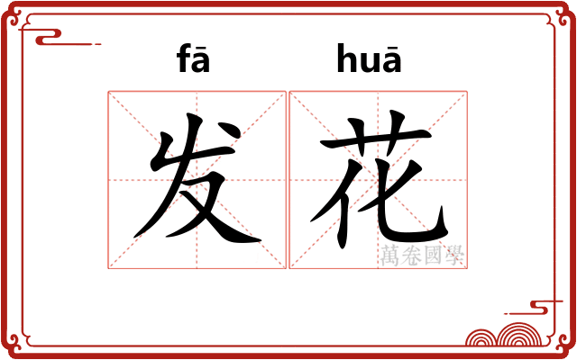 发花 发花