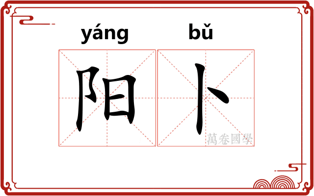 阳卜