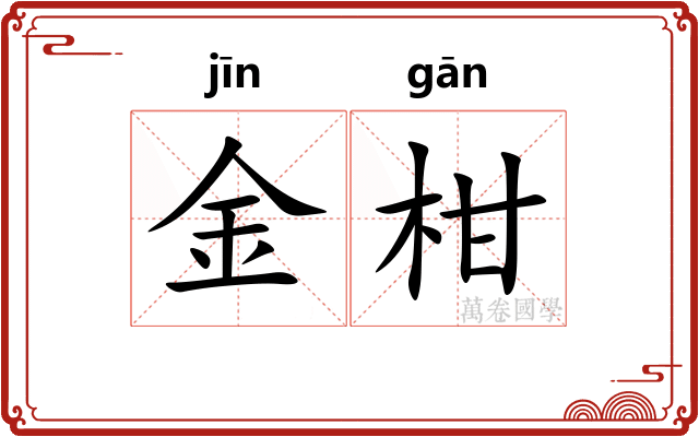 金柑 金柑