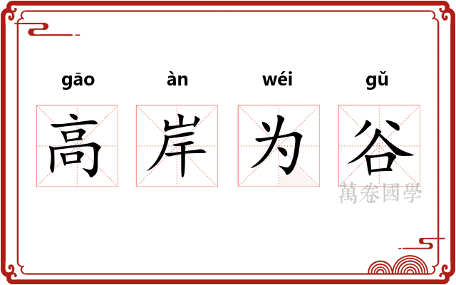 高岸为谷