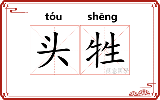 头牲