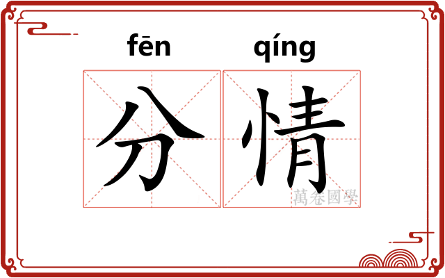分情