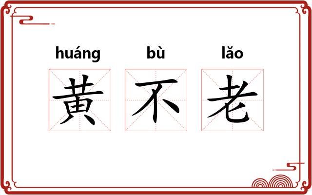 黄不老