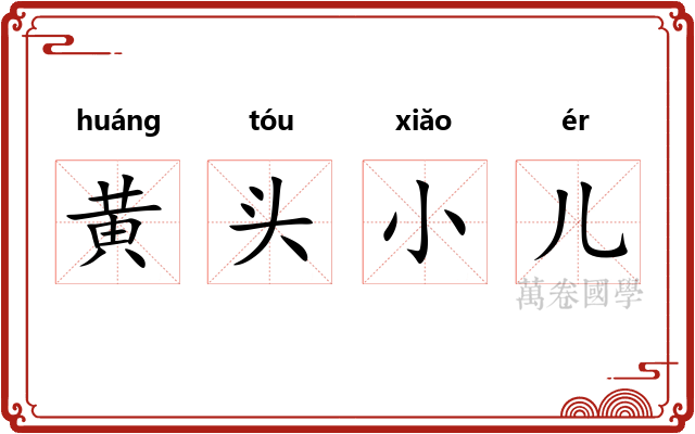 黄头小儿